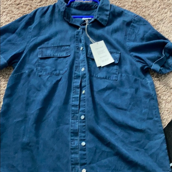 denim oversized button up shirt - Picture 1 of 1
